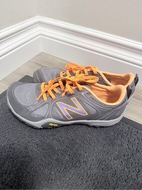 Vibram Minimus N Gray and Orange Lightweight Athletic Shoes